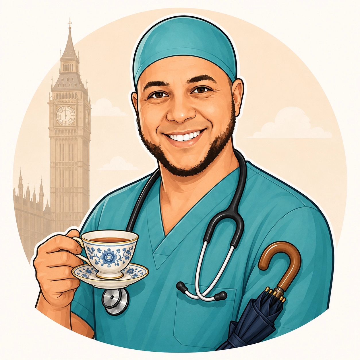Procedural sedation and analgesia explained by Dreamdoc, the illustrated anesthesiologist