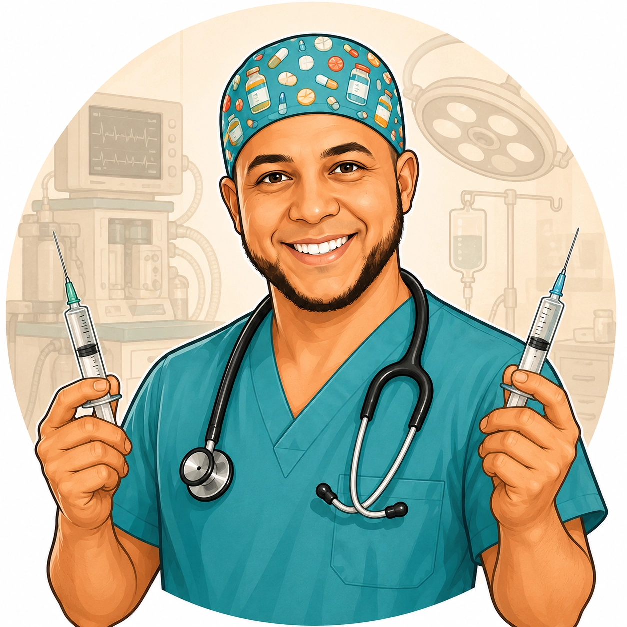 Drugs used in anaesthesia explained by Dreamdoc, the illustrated anaesthetist